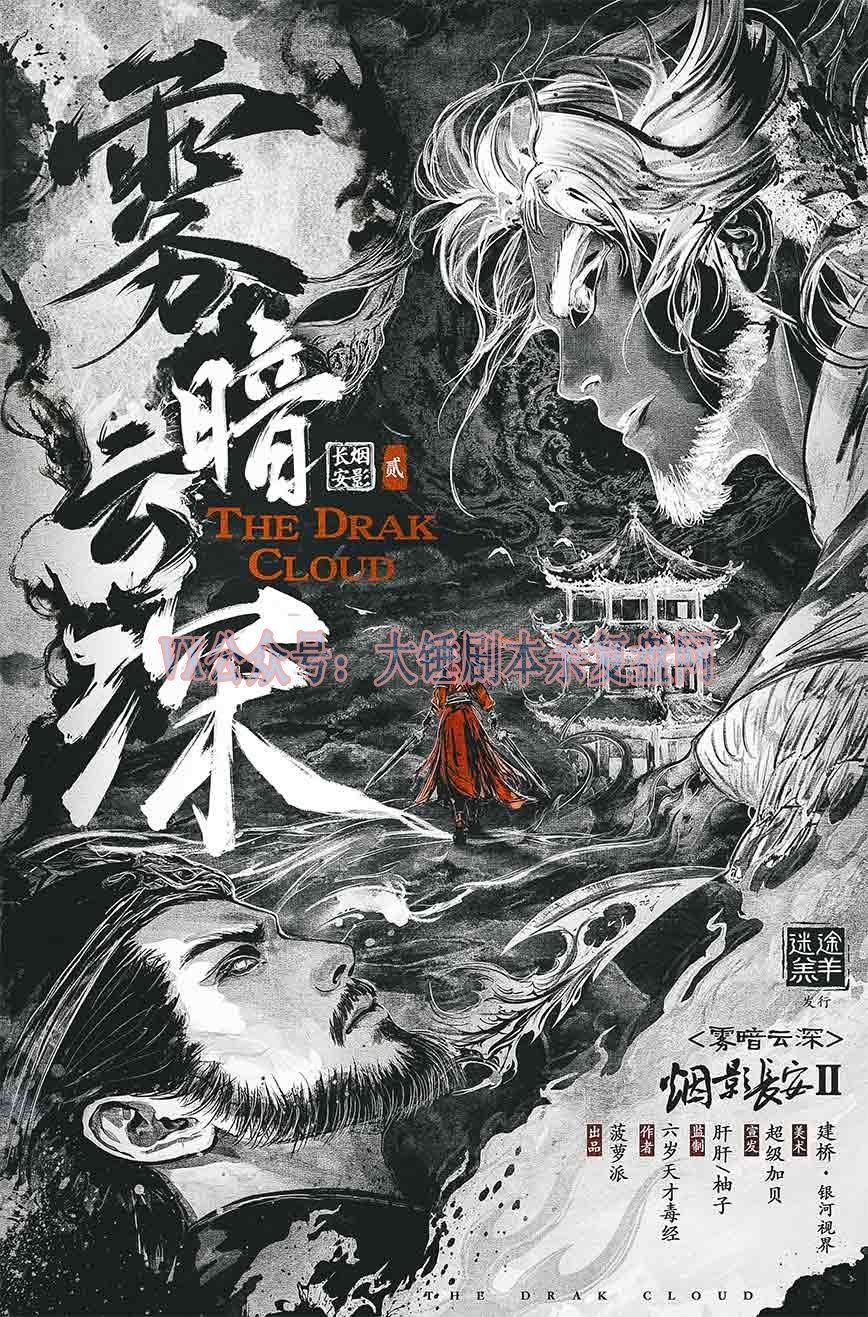 《雾暗云深》剧本杀复盘：案件解密+推理技巧分享+胜利策略与凶手身份