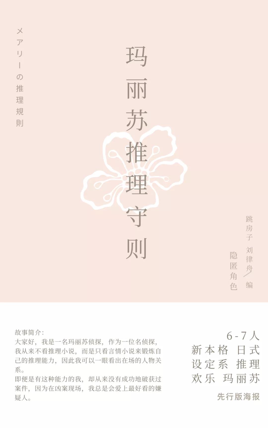 《玛丽苏推理守则》剧本杀复盘凶手逻辑线推理锁凶线索
