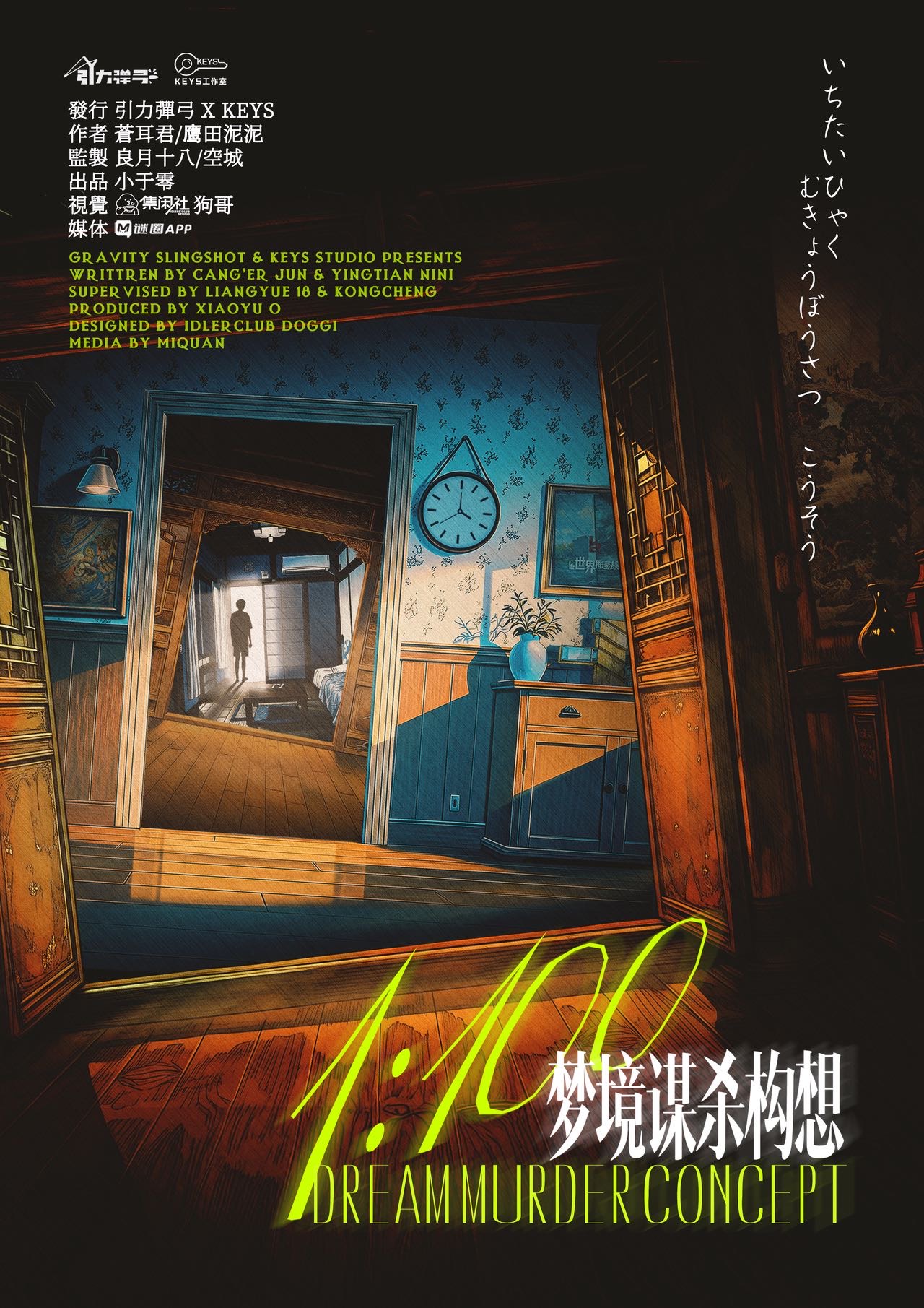 《1：100梦境谋杀构想》剧本杀复盘：迷雾