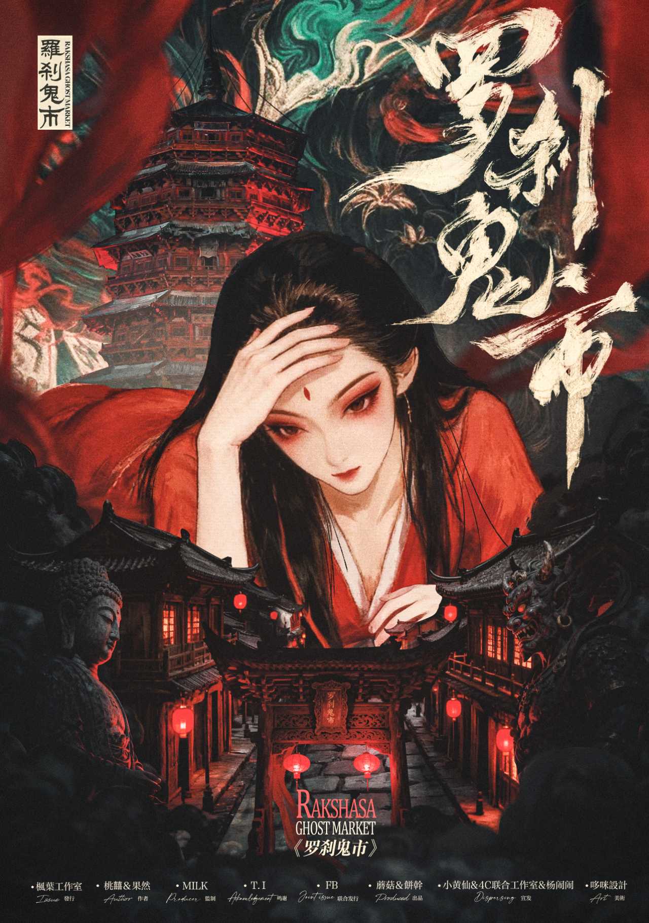 《罗刹鬼市》剧本杀复盘全程解析+凶手身份线索分析+解谜策略与结局技